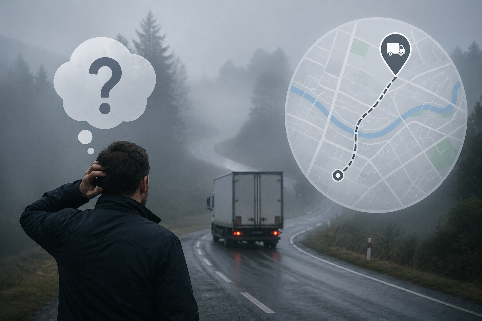 Manque de visibilite sur les vehicules